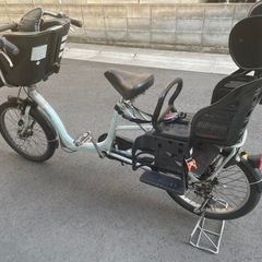 ママ自転車　子供乗り