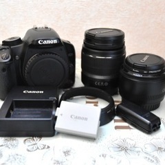 Canon kiss X2 レンズ2本セット