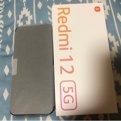 未使用品Redmi 12 5G ミッドナイトブラック 128GB