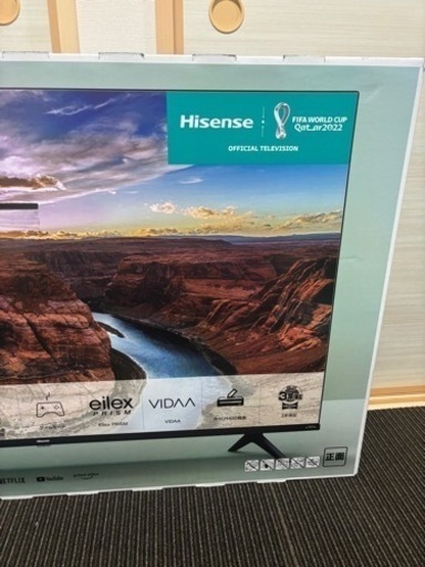 新品 未使用50V型テレビ TCL 50インチ 4K スマート液晶テレビ 新品未使用