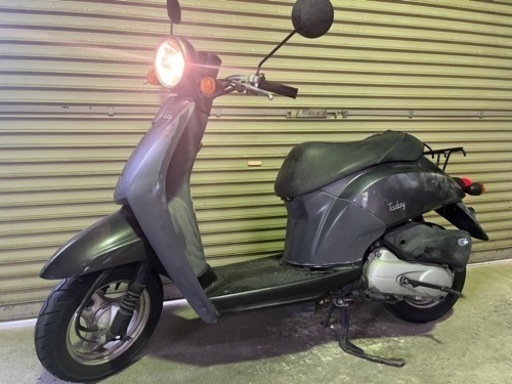 【売約済】実働 ホンダ AF61 トゥデイ 4スト 原付 バイク スクーター ガンメタ