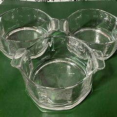 【未使用】ガラス小鉢 3個セット