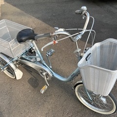 □ブリヂストン 大人用三輪車 三輪自転車 ワゴン BW13□3段変速