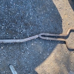 中間ストレートマフラー