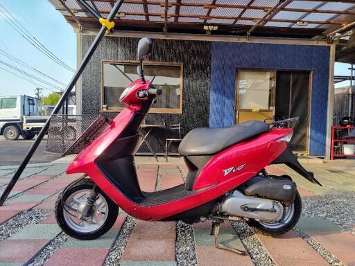 【ご成約】★大分県大分市発★ ホンダ ディオ 赤 タイヤ前後新品！ 始動、走行動画あり