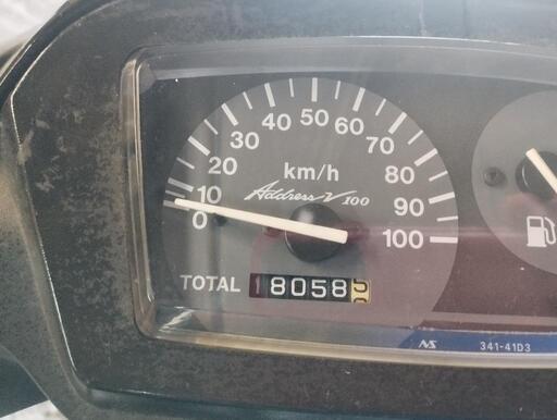 ※取引中※アドレスV100 ２ストローク「快速」原付二種 取引中※アドレスV100 2ストローク「快速」原付二種 恐るべき125cc