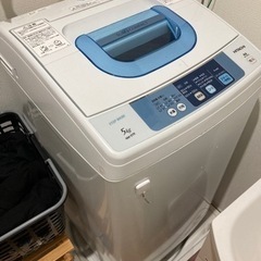 【美品】日立　洗濯機　NW-5TR