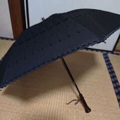 ショート日傘（未使用）黒