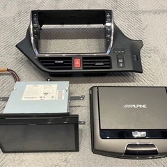 80ヴォクシー カーナビEX1000 ALPINE 10インチ フリップダウンセット