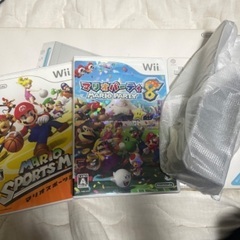 Wii本体＋カセット3枚