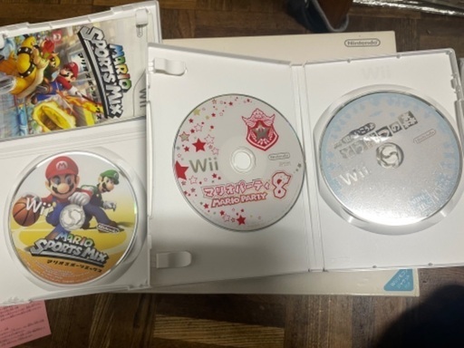 wii 本体&wii fit ＆ソフト３枚　セット Wii本体＋カセット3枚 wii 本体&wii fit ＆ソフト3枚 セット テレビ