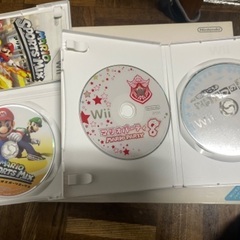 Wii本体＋カセット3枚 Wii本体＋カセット3枚