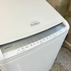 ☑︎設置まで👏🏻　HITACHI 乾燥付き洗濯機 8 / 4.5...