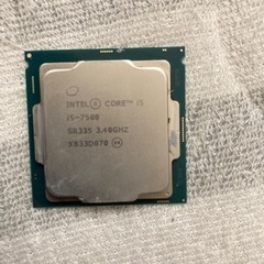 パソコンパーツ　CPU　Core i5 7500