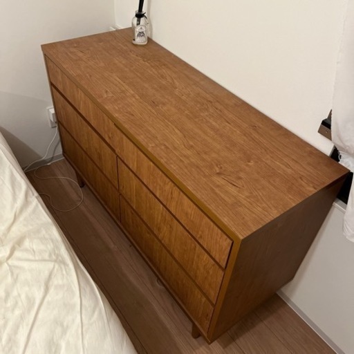 家具 LOWYA  ローチェスト　ウォルナット\n