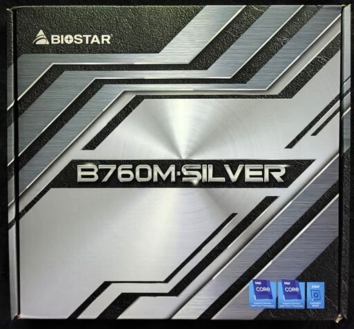 BIOSTAR B760M-SILVER DDR5 PCIe5.0（4年保証）