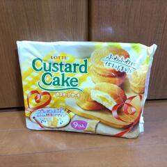 【賞味期限注意】カスタードケーキ　9個入り1パック