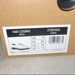 ドクターマーチン 1461 COSMIC white UK⑨ 3ホールシューズ