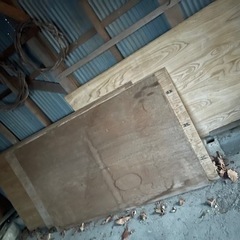 木の板　