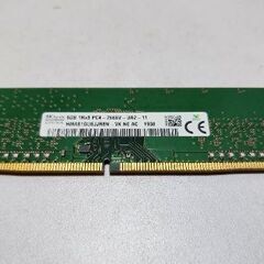 DDR4 メモリ 8GBx1 2666 Mhz