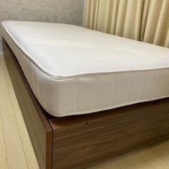 【美品】無印良品の収納付きシングルベッド