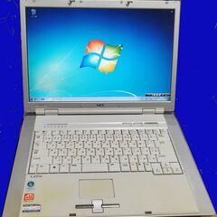 NEC LL550/J Windows7Ultimate 動作品...