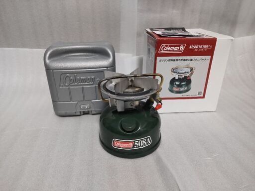 ほぼ未使用 Coleman スポーツスター2 508A700J 21年02月製造 コールマン ホワイトガソリン燃料 シングルバーナー