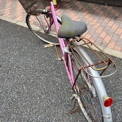 自転車 26インチ ママチャリ ピンク