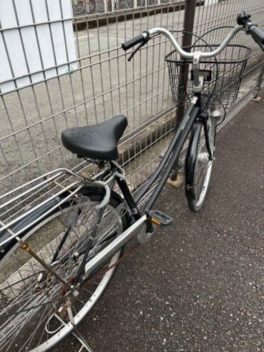 自転車 27インチ シティサイクル 変速なし 自動点灯 西宮