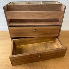 木製収納・文房具ボックス①　DIY