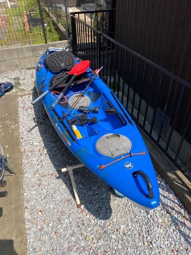 フィッシングカヤック ウィルダネスシステムズ ターポン100 付属品あり