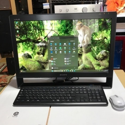 モニター一体型パソコンWindows11core i3 美品SONY