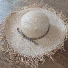 日本製　天然草　帽子