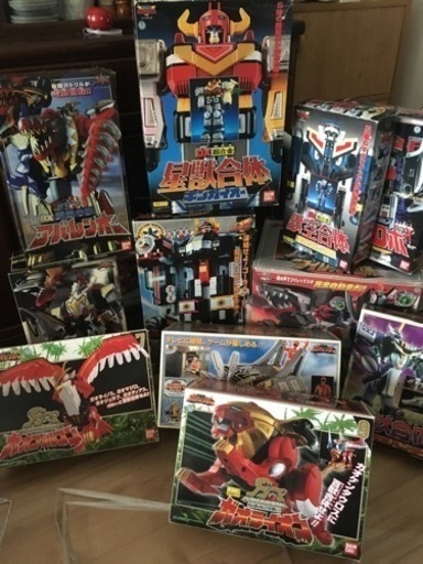戦隊モノ　超合金　フィギュア　レア