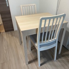 【受渡し予定者決定】家具 ダイニングセット IKEA