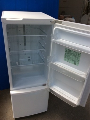 Panasonic 168L 2ドア冷凍冷蔵庫 NR-B17BW-W 2019年製 - 冷蔵庫 