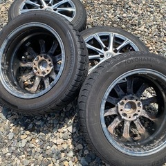 コンクリカグ モールテックス ダイニングテーブル ライトグレー-【16インチ】ホイール