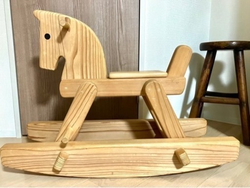 【お値下げ】スギの木馬　おもちゃ