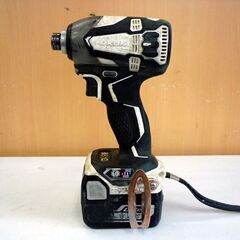 ☆HiKOKI コードレスインパクトドライバ WH14DDL2 充電式 バッテリ×2個付き 14.4V ハイコーキ 電動工具 リチウムイオン電池 札幌 北20条店