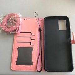 ZTE Libero 5G 11ケース手帳型　ピンク