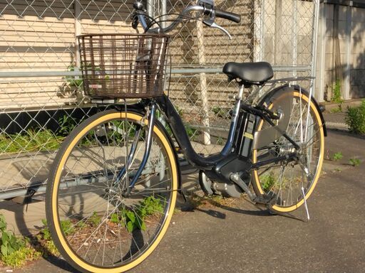 ヤマハ　PAS　２６インチの電動自転車です。前後タイヤ新品交換済みです。
