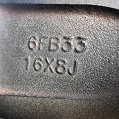 車のパーツ タイヤ、ホイール　デリカスペースギア用
