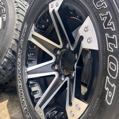 車のパーツ タイヤ、ホイール　デリカスペースギア用
