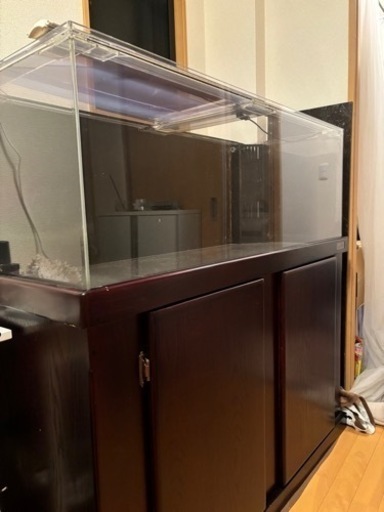 美品アクリルオーバーフロー水槽セット120×45×45