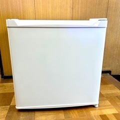 アイリスプラザ 小型冷蔵庫 46L 両開き 製氷室付き