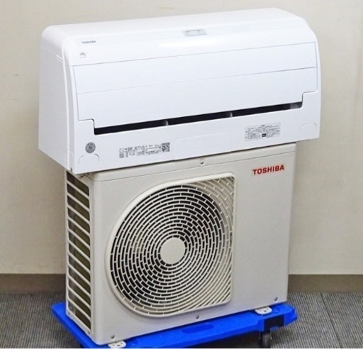 【取引完了 】(17) TOSHIBA【RAS-G221RBK】東芝 大清快 無風感冷房 プラズマ空清 フィルター自動おそうじ 無線LAN内蔵 ルームエアコン 2.2kW おもに6畳用 2021年製 取付け販売