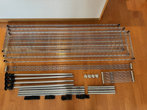 ルミナス スチールラック 25mm シェルフ ポール他