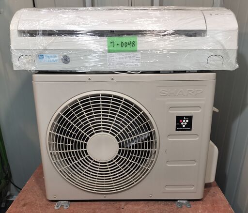 ワ0048 SHARP2015年式2.2kw6畳適用35000円＠標準工事込み大阪市内価格