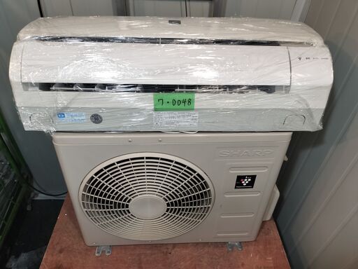 ワ0048 SHARP2015年式2.2kw6畳適用35000円＠標準工事込み大阪市内価格