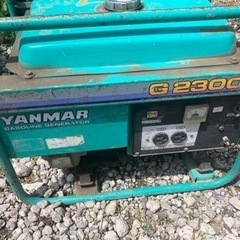 ヤンマー発電機G2300A